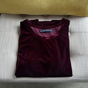 Abercrombie velvet top ✨